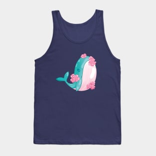 Sakura Whale Tank Top